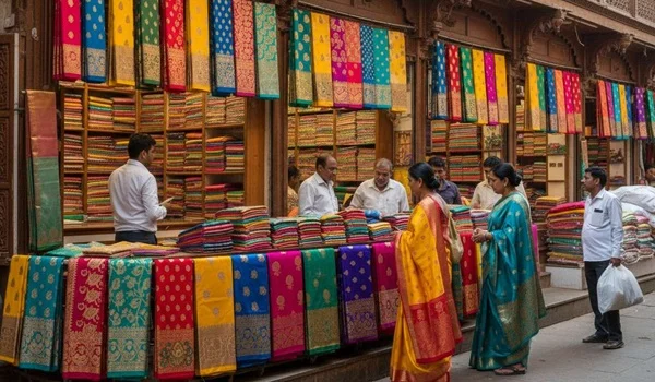 Wholesale Saree Markets
